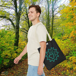 Load image into Gallery viewer, Paw Gear Pattern Tote Bag - Stylish Eco-Friendly Shopping Companion
