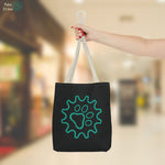 Load image into Gallery viewer, Paw Gear Pattern Tote Bag - Stylish Eco-Friendly Shopping Companion
