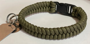 Fishtail Woven Paracord Collar